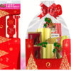 Golden Trees Christmas Gift Basket: large