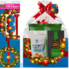Merry Wreath Gift Basket: large