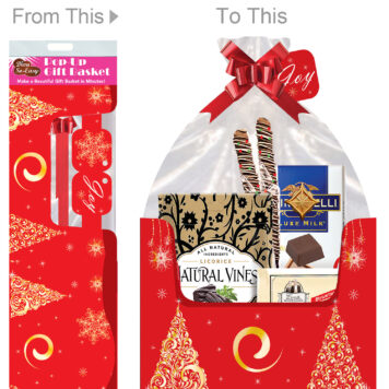 Tree Glisten Basket