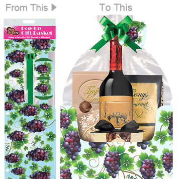 Vino Vines Basket