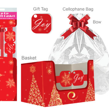 Tree Glisten Basket - Image 2