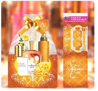Diva-So-Easy Chandelier Theme Gift Basket inset