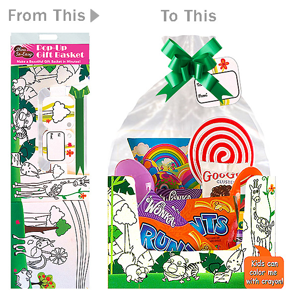 Kids Color Me Basket