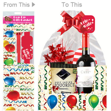 Party Tinsel Basket