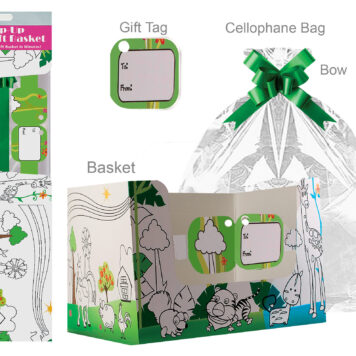 Kids Color Me Basket - Image 2