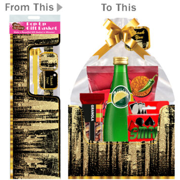 Lux-Lux Gold Basket